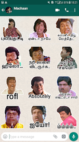 Imagen 2 para Tamilanda: Tamil stickers…