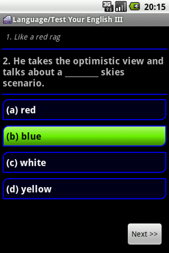 Imagen 1 para Test Your English II.