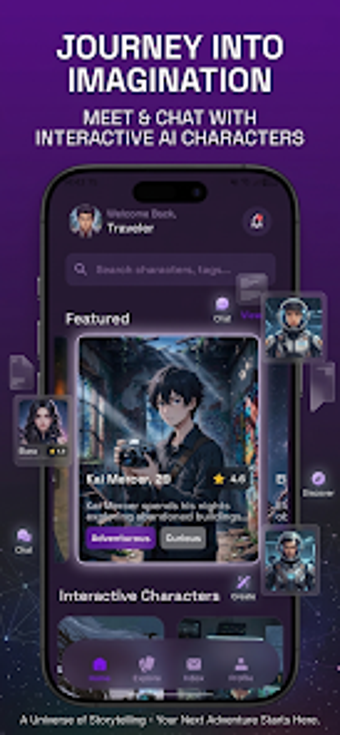 Image 0 for Rolevia: Character AI Sto…