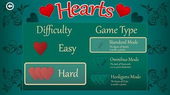 Imagen 1 para Hearts Deluxe for Windows…