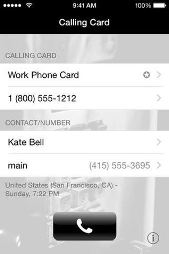 Image 0 for Calling Card