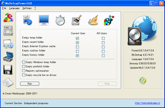 Imagen 3 para MyDefragPowerGUI