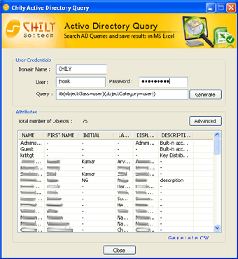 Image 0 for Chily Active Directory Qu…