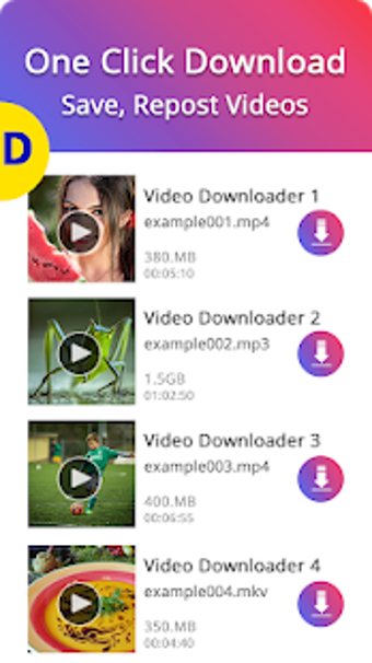 Imagen 0 para Video Downloader  - All V…