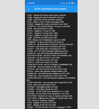 Image 0 for ELM327 Terminal Command
