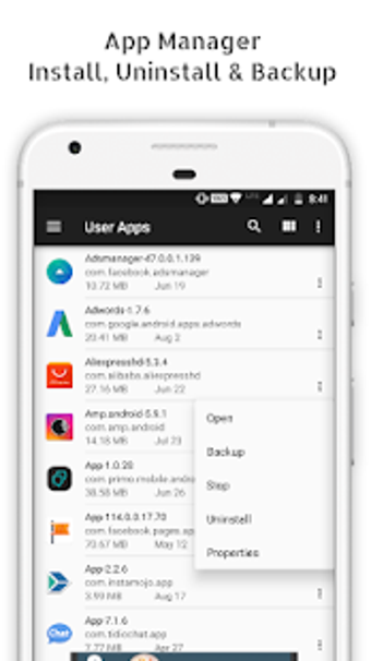 Image 2 for Black File Manager - Root…