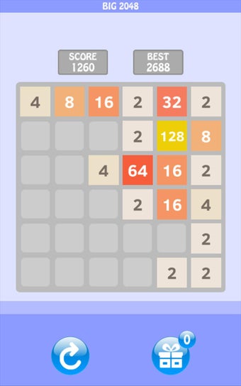 Imagen 1 para Big 2048 6x6 with mPOINTS