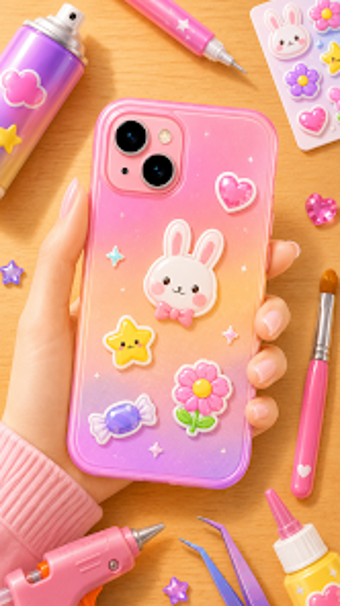 Imagen 0 para Glitter Phone Case DIY AS…