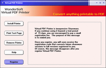 Image 0 for Virtual PDF Printer