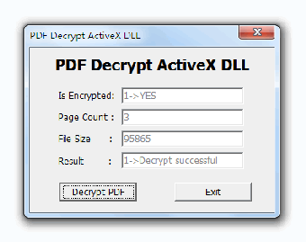 Image 0 for AzSDK PDF Decrypt ActiveX…