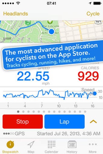 Image 0 for Cyclemeter GPS - Cycling,…