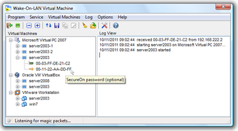 Imagen 0 para Wake-On-LAN Virtual Machi…