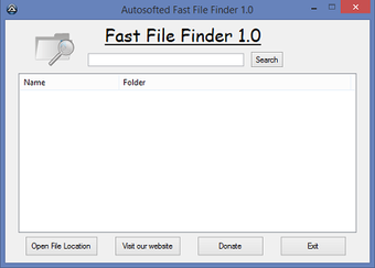 Image 0 for Fast File Finder