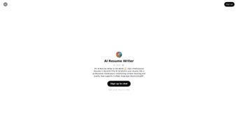 Imagen 0 para AI Resume Writer