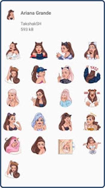 Imagen 1 para XOXO Stickers for Whatsap…