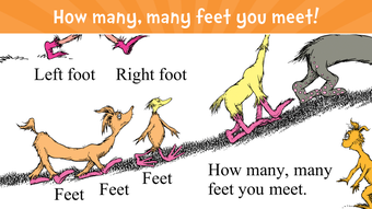 Image 0 for The Foot Book - Read & Le…
