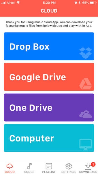Image 0 for Cloud Music Player - Play…