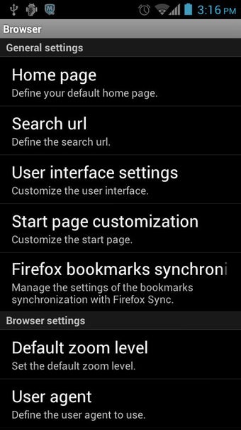 Imagen 1 para Browser for Android