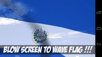Imagen 3 para 3D El Salvador Flag LWP