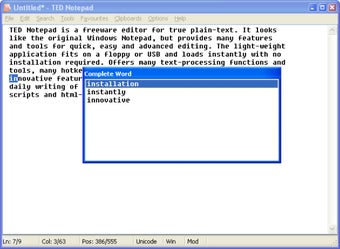 Image 0 for TED Notepad