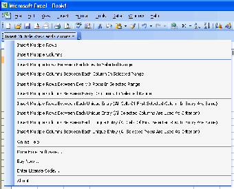 Image 0 for Insert Multiple Rows and …