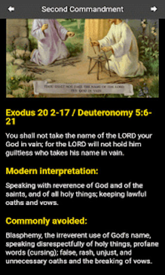 Image 2 for Bible Ten Commandments
