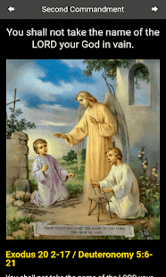 Image 3 for Bible Ten Commandments