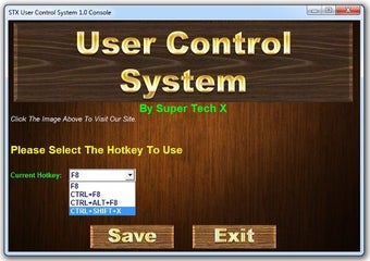 Imagen 0 para STX User Control System