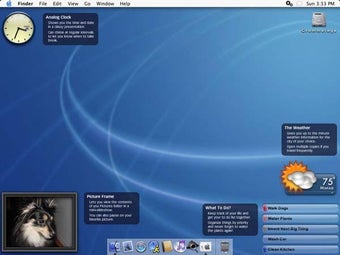 Imagen 1 para Yahoo Widgets