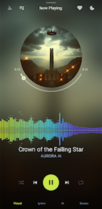Image 0 for AI Music Player - AURORA