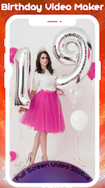 Image 0 for Birthday Video Maker with…