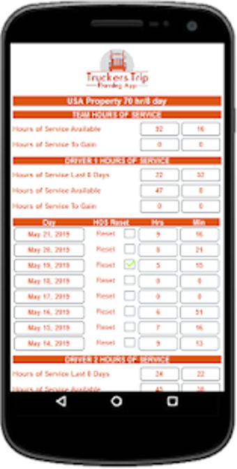 Imagen 0 para Hours Of Service - ETA Ca…