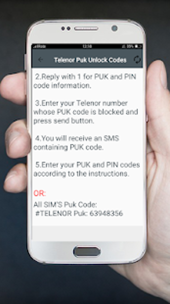 Image 0 for Any Sim Puk code Method