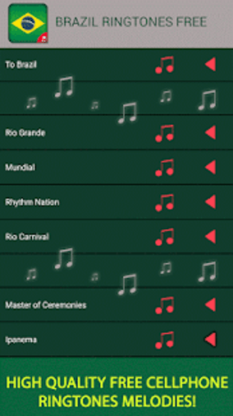 Imagen 0 para Brazil Ringtones Free