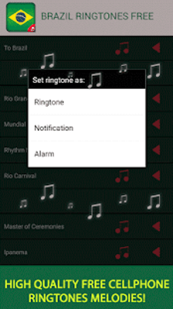 Imagen 2 para Brazil Ringtones Free