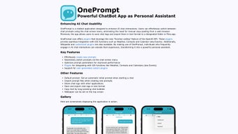 Image 0 for OnePrompt