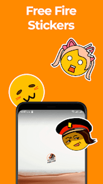 Image 3 for Free Fire Stickers for Wh…