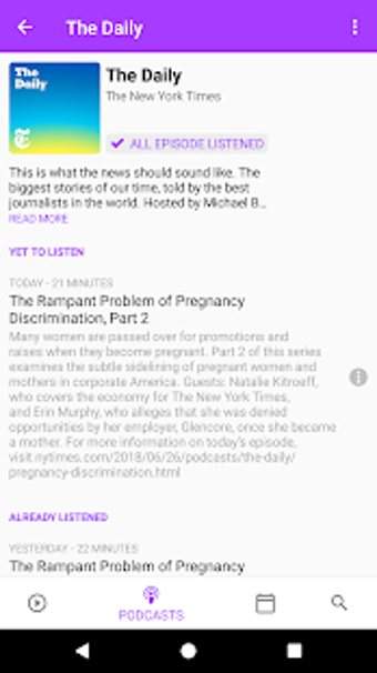 Imagen 3 para Podcasts Tracker - Podcas…