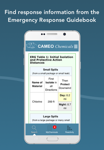 Imagen 3 para CAMEO Chemicals