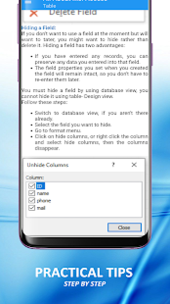 Image 1 for MS Access tutorial - comp…