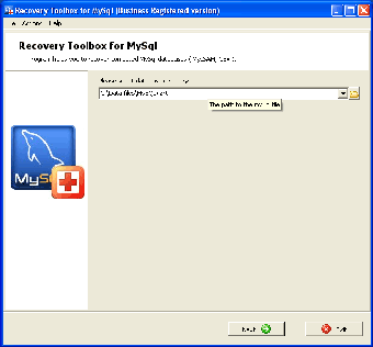 Image 0 for Recovery Toolbox for MySq…