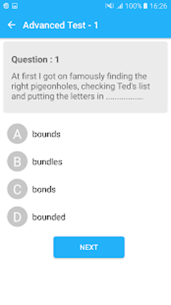 Image 1 for English Grammar Test - Of…