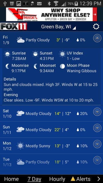 Image 0 for FOX 11 Weather