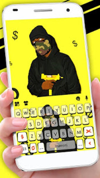 Image 3 for Swag Boy Keyboard Theme
