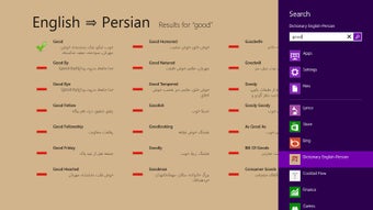 Image 0 for Persian Dictionary for Wi…