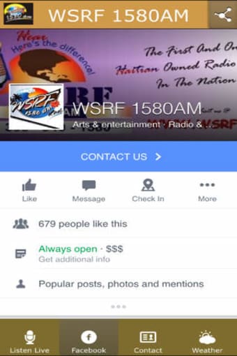 Image 0 for WSRF 1580AM