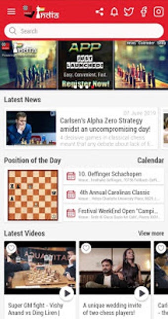 Image 0 for ChessBase India
