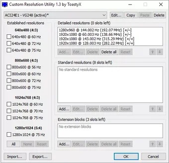 Image 0 for Custom Resolution Utility…