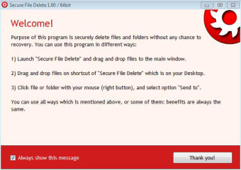 Image 1 for Secure File Delete