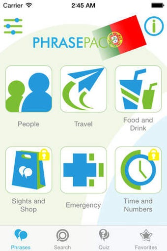 Image 0 for Portuguese Phrasebook - T…